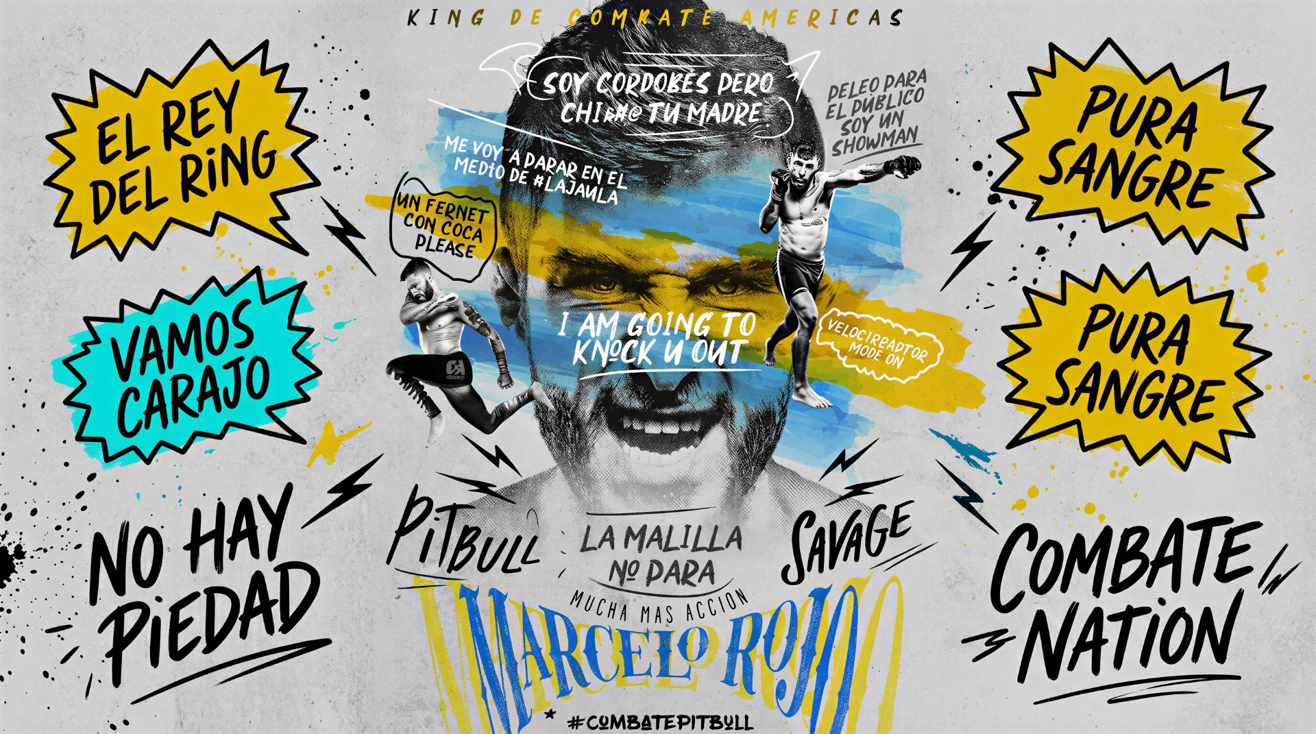 Combate Americas — Fight Poster System
