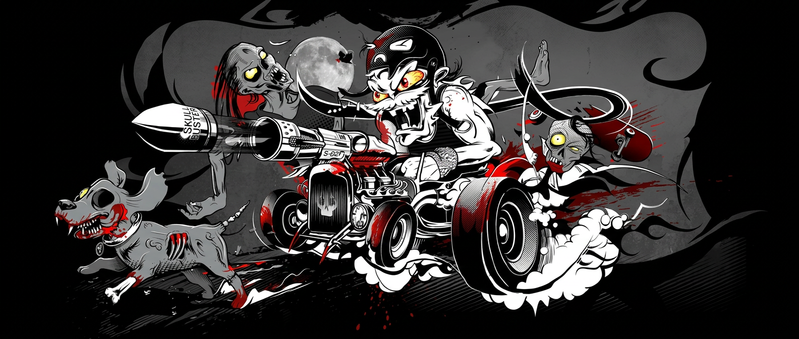 Zombie Rods — iPad AdverGame