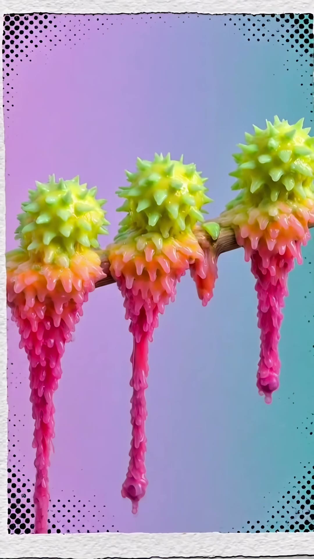 Candy Crush × Dan Lam — pour and sculpture — still 8