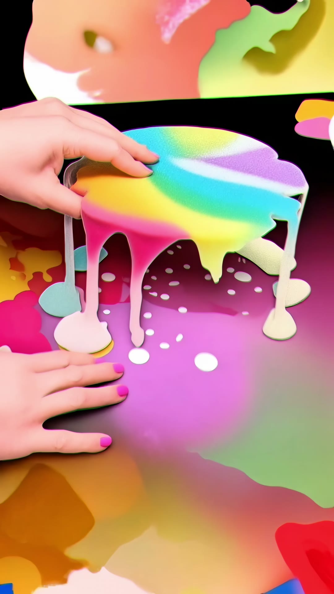 Candy Crush × Dan Lam — pour and sculpture — still 3
