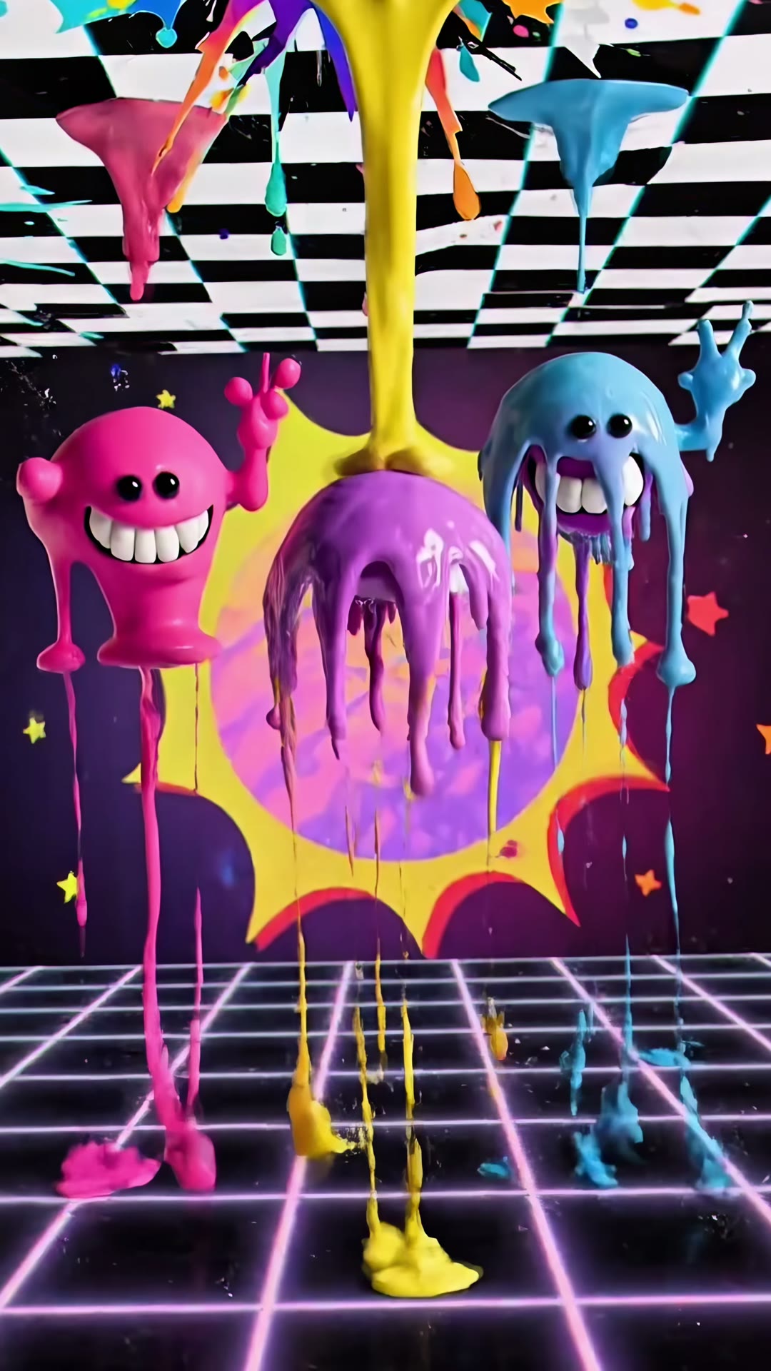 Candy Crush × Dan Lam — pour and sculpture — still 9