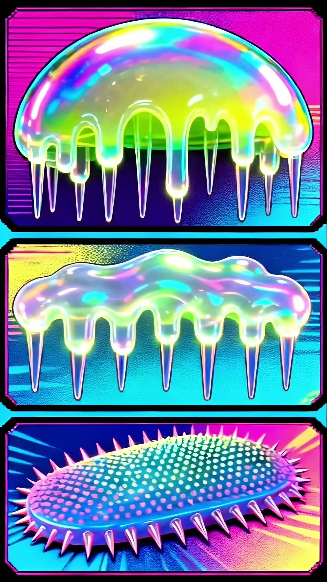 Candy Crush × Dan Lam — pour and sculpture — still 10