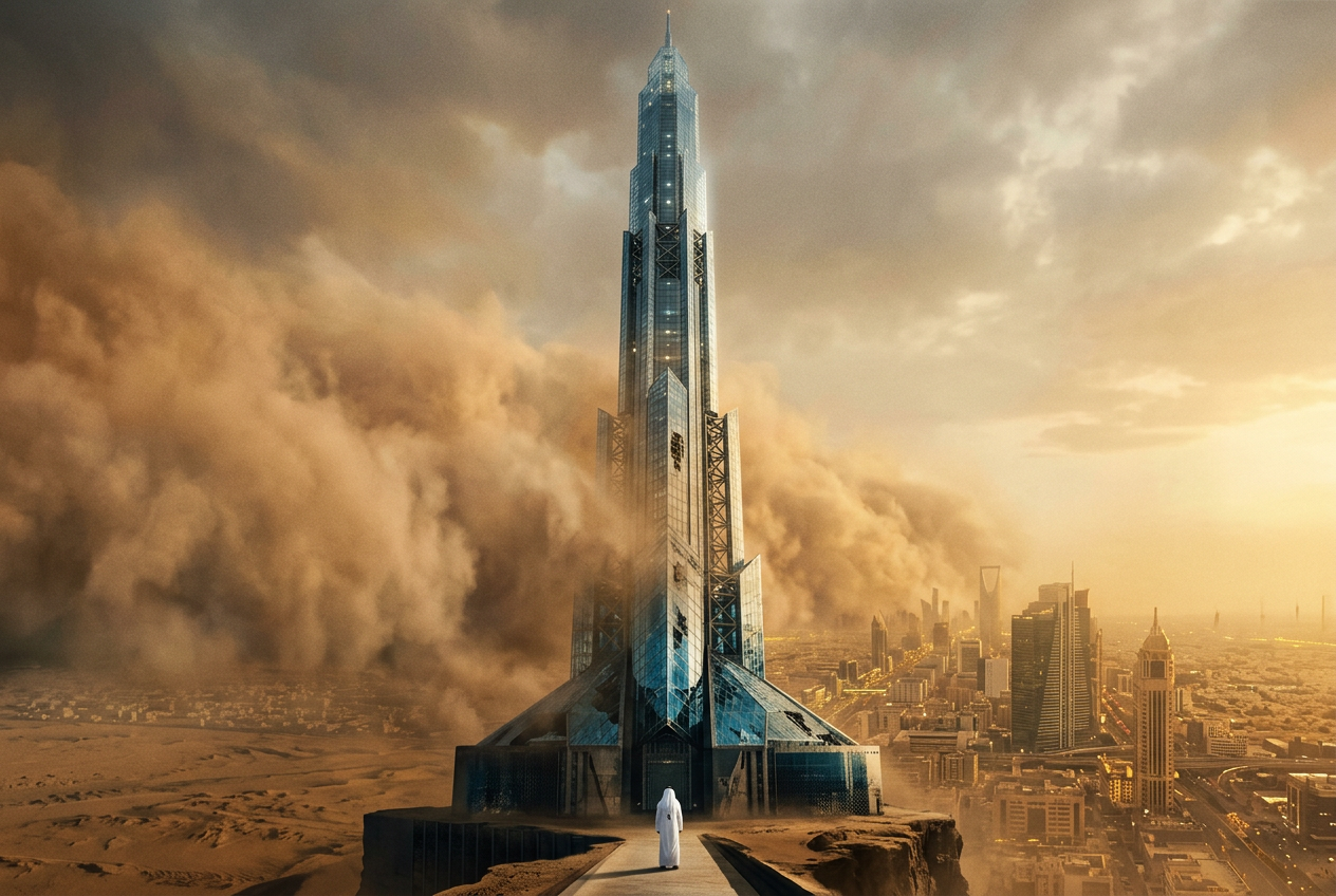 The Glass Minaret — Arabian Futurism