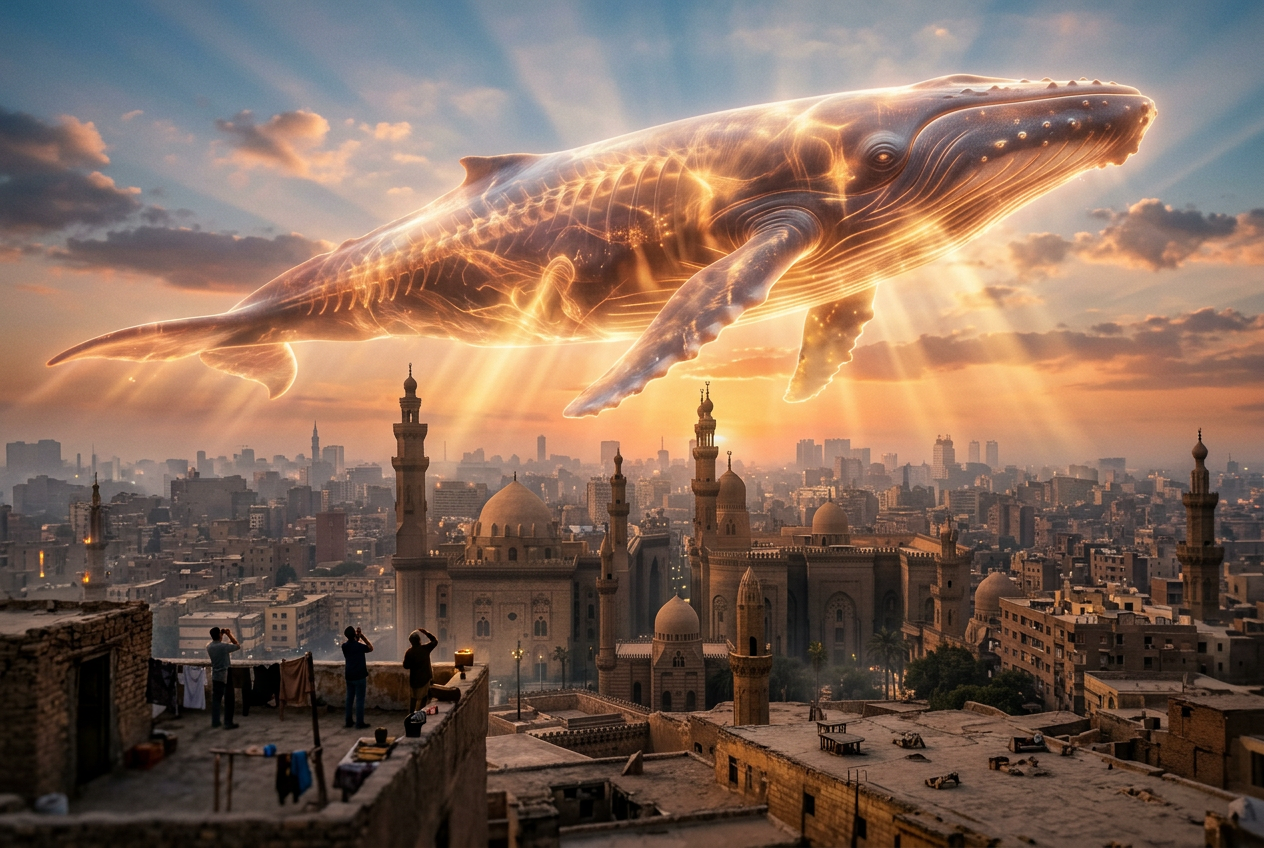 Whale Over Cairo — Magical Realism