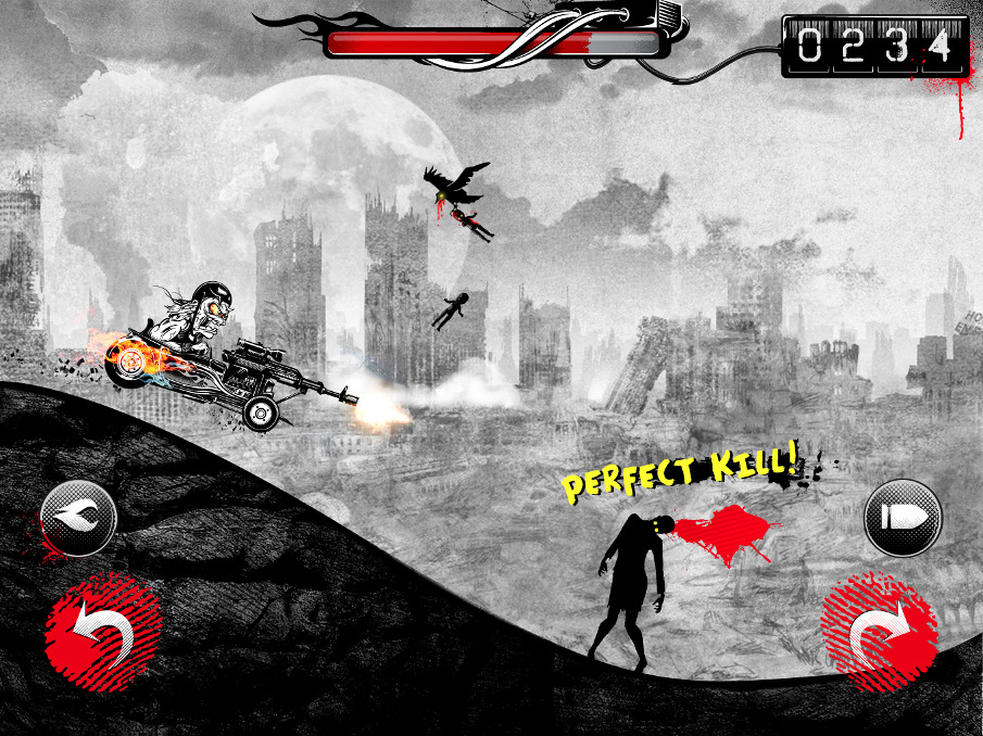 Zombie Rods — iPad AdverGame — still 6