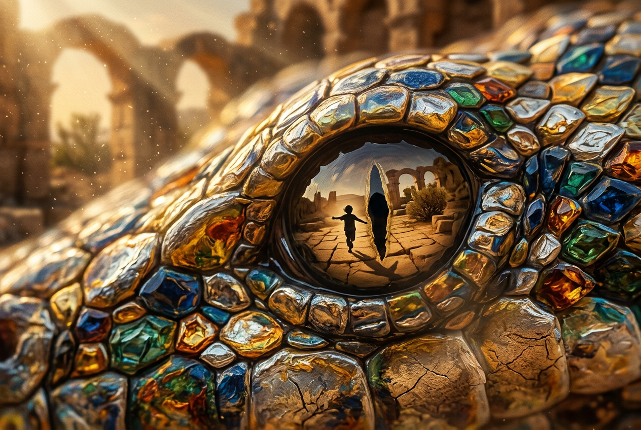 Basilisk Basilica — Mythic Desert Adventure
