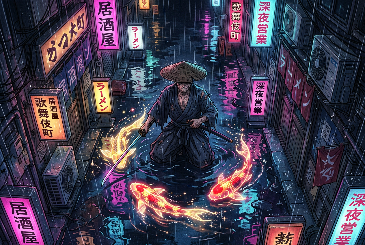 Shinjuku Koi — Neo-Samurai Mystery