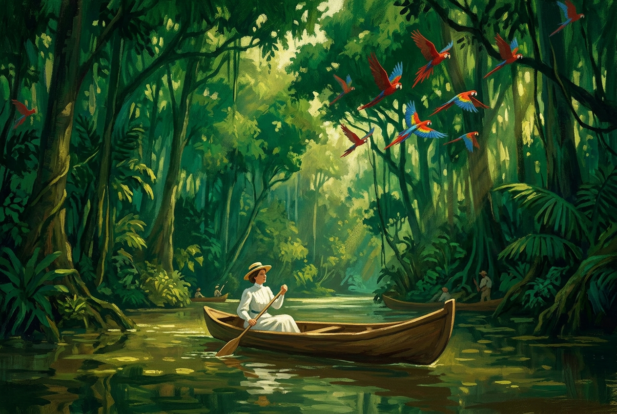 The Cartographer's Wife — Tropical River Romance