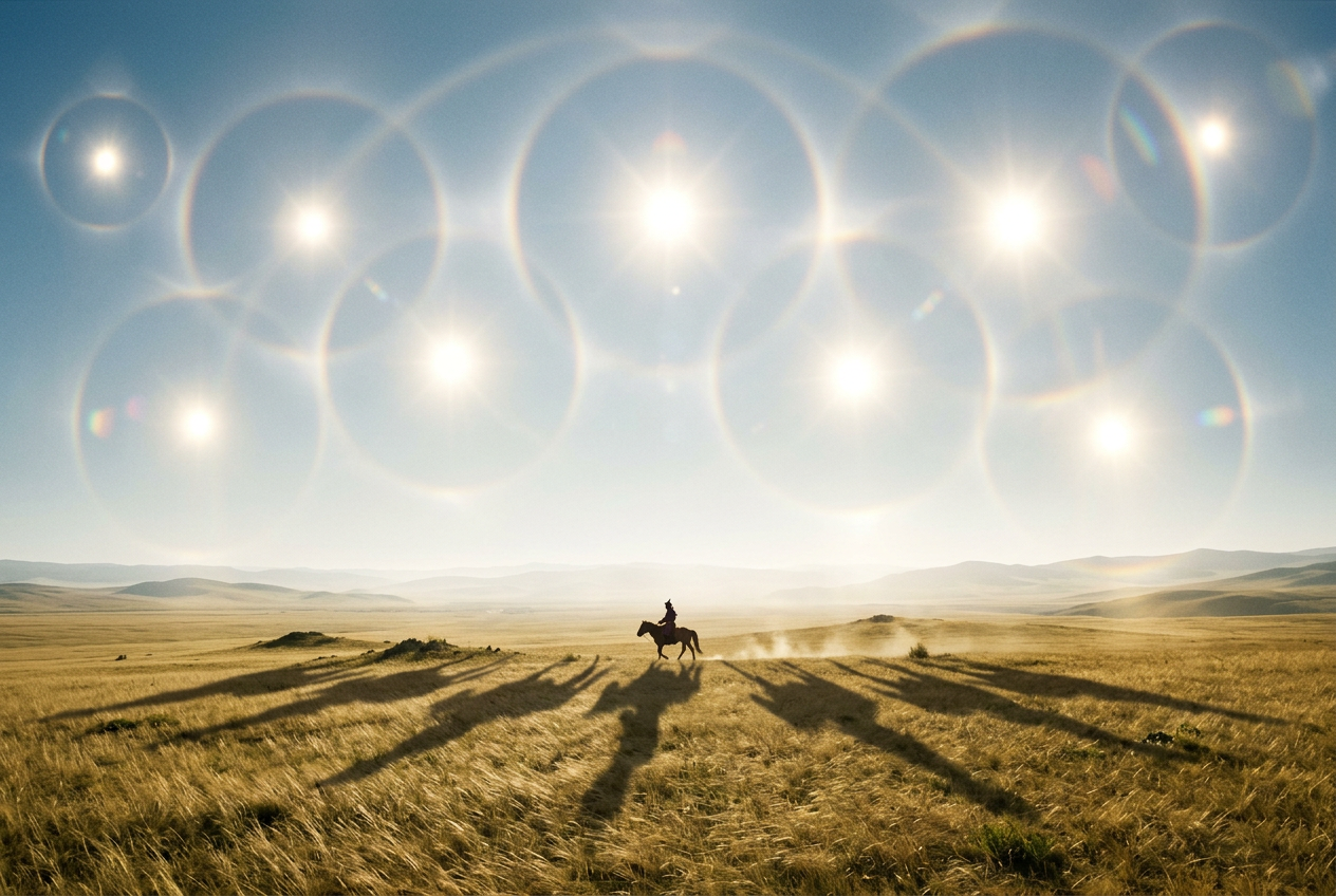 Nine Suns — Steppe Folk Apocalypse